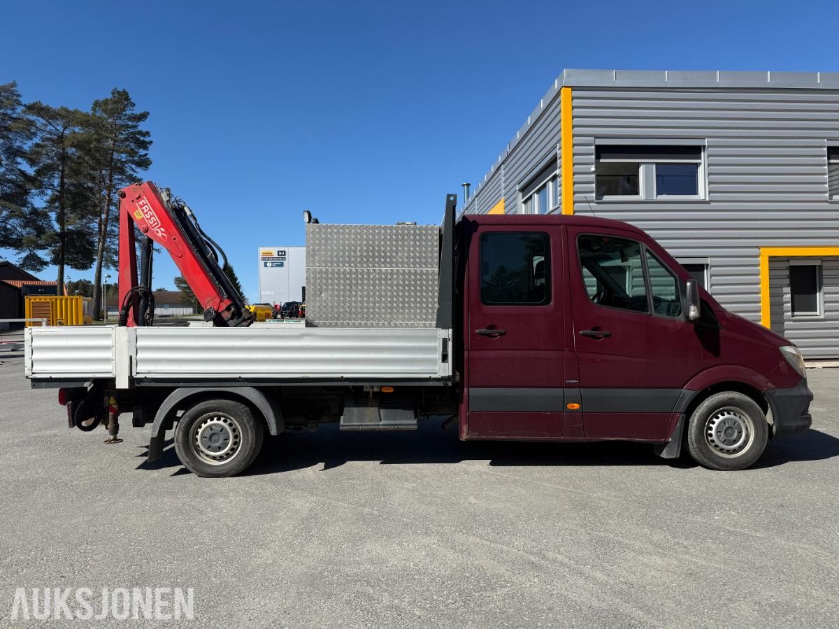 2015 Mercedes-Benz Sprinter 316 CDI/43 planbil m/kran - rep.objekt.