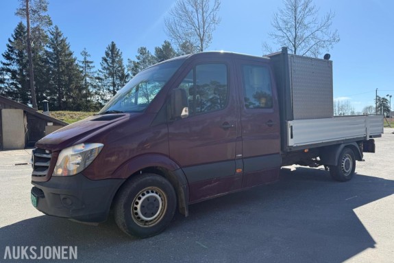 2015 Mercedes-Benz Sprinter 316 CDI/43 planbil m/kran - rep.objekt.