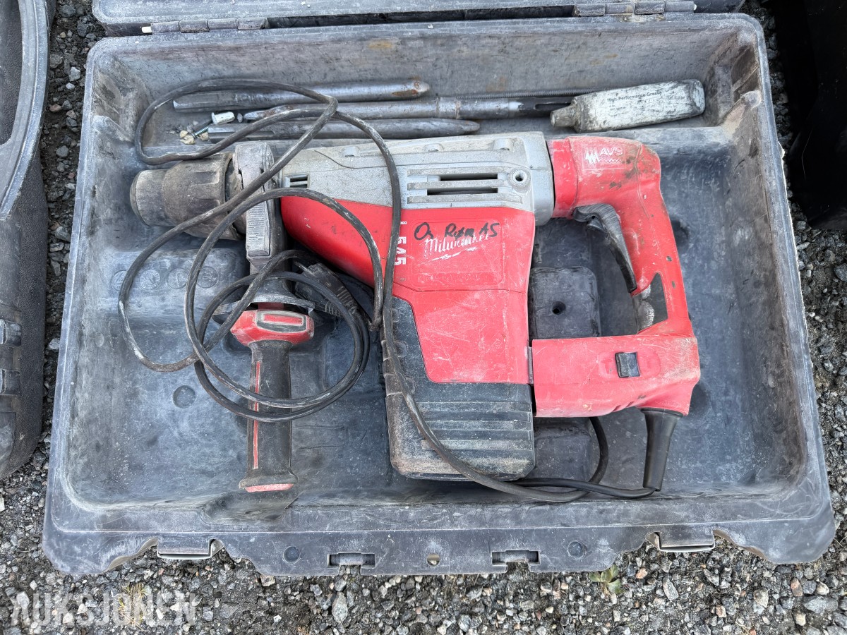 Verktøypakke – Milwaukee, Hilti, Makita + byggstrøm fordelere