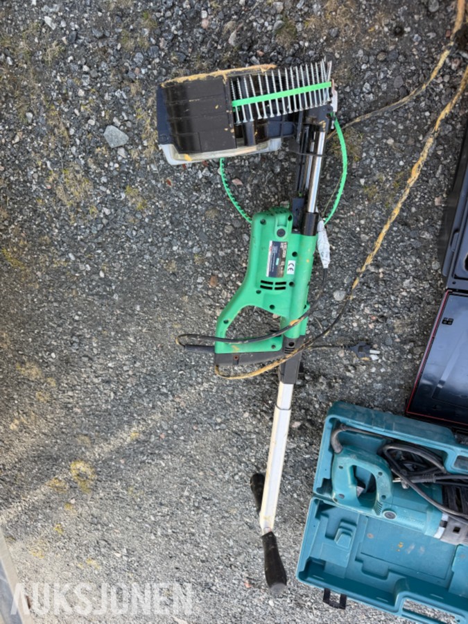 Verktøypakke – Milwaukee, Hilti, Makita + byggstrøm fordelere