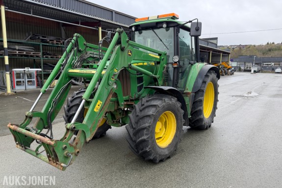 2011 John Deere 6430 STD traktor - Frontlaster - 6562 timer 
