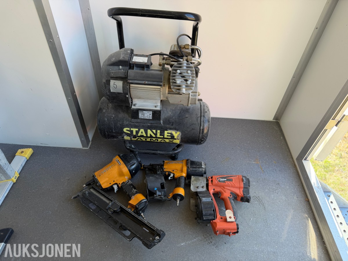 Kompressor - spikerpistoler - Bostitch - Paslode