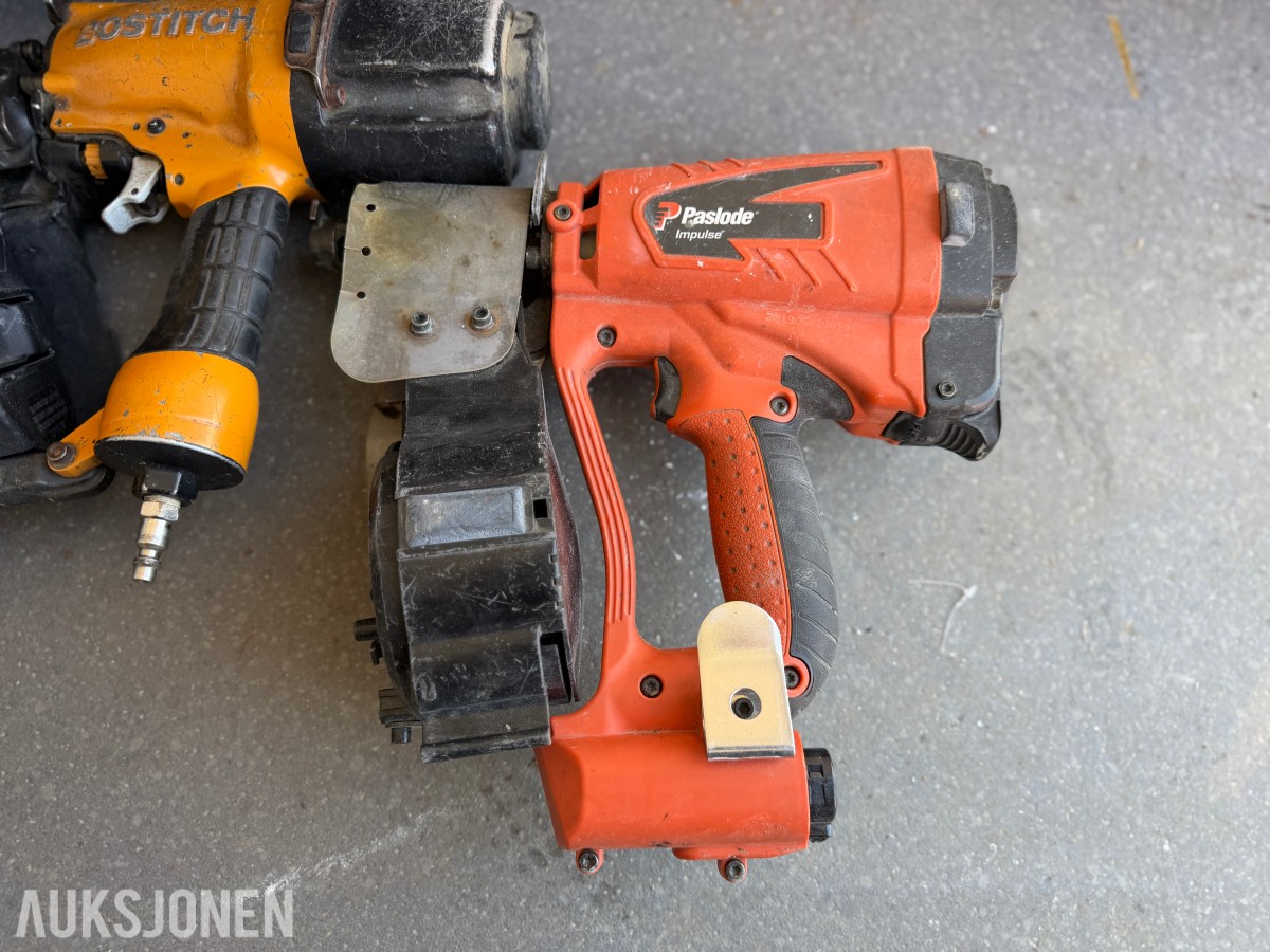 Kompressor - spikerpistoler - Bostitch - Paslode