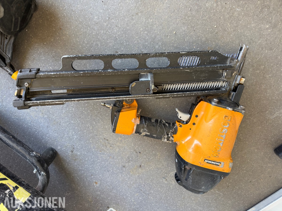 Kompressor - spikerpistoler - Bostitch - Paslode