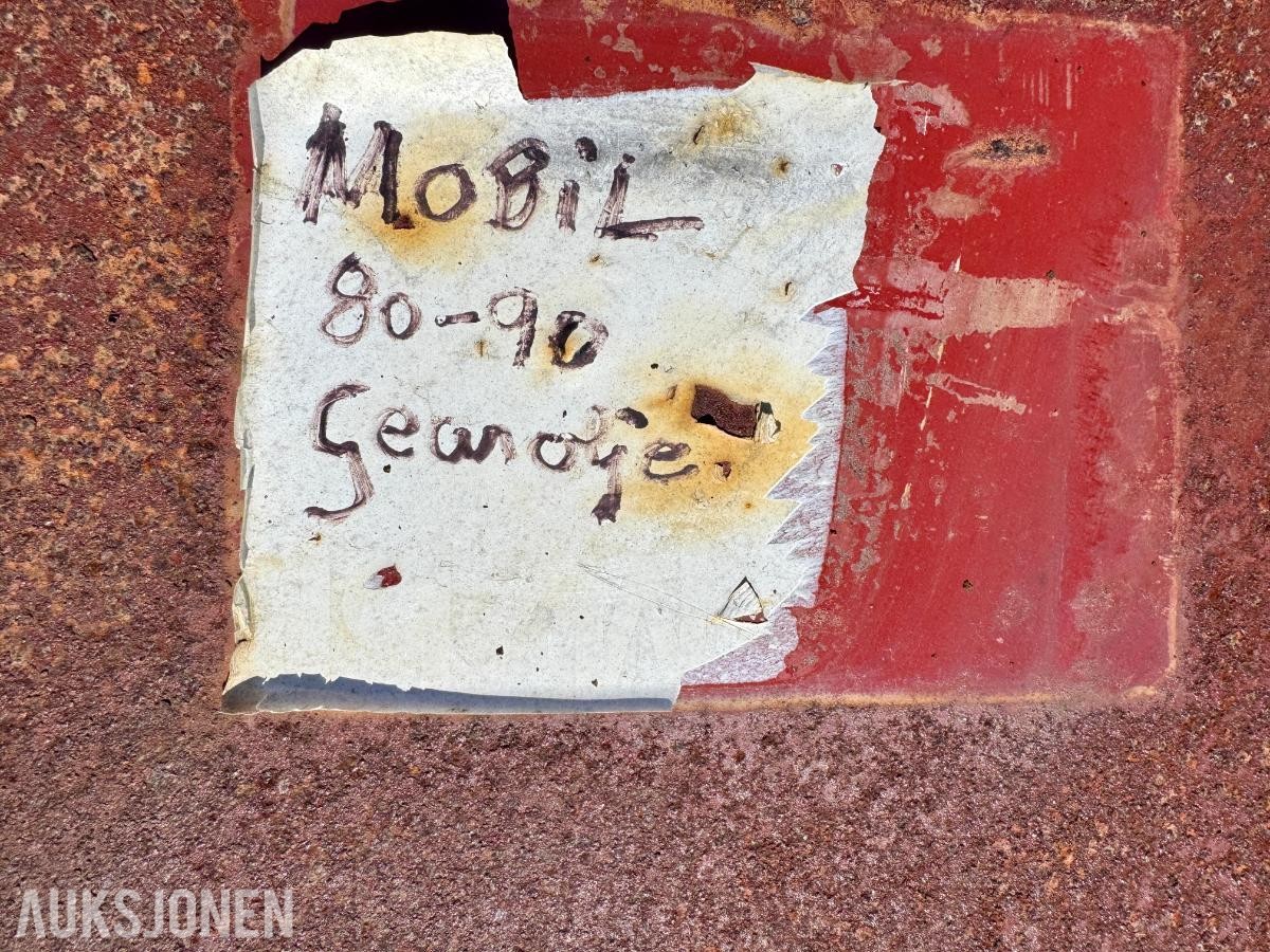 Mobil Girolje 200 L – Industrielt stålfat for verksted og lager