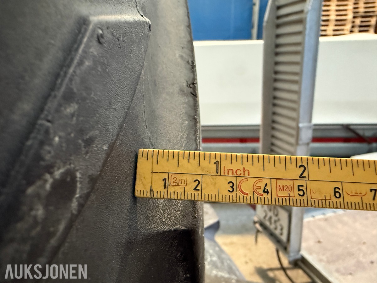 2 stk Michelin VF 600/60R28 traktordekk