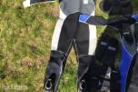 Various swimming/diving equipment Wet suits XL & L