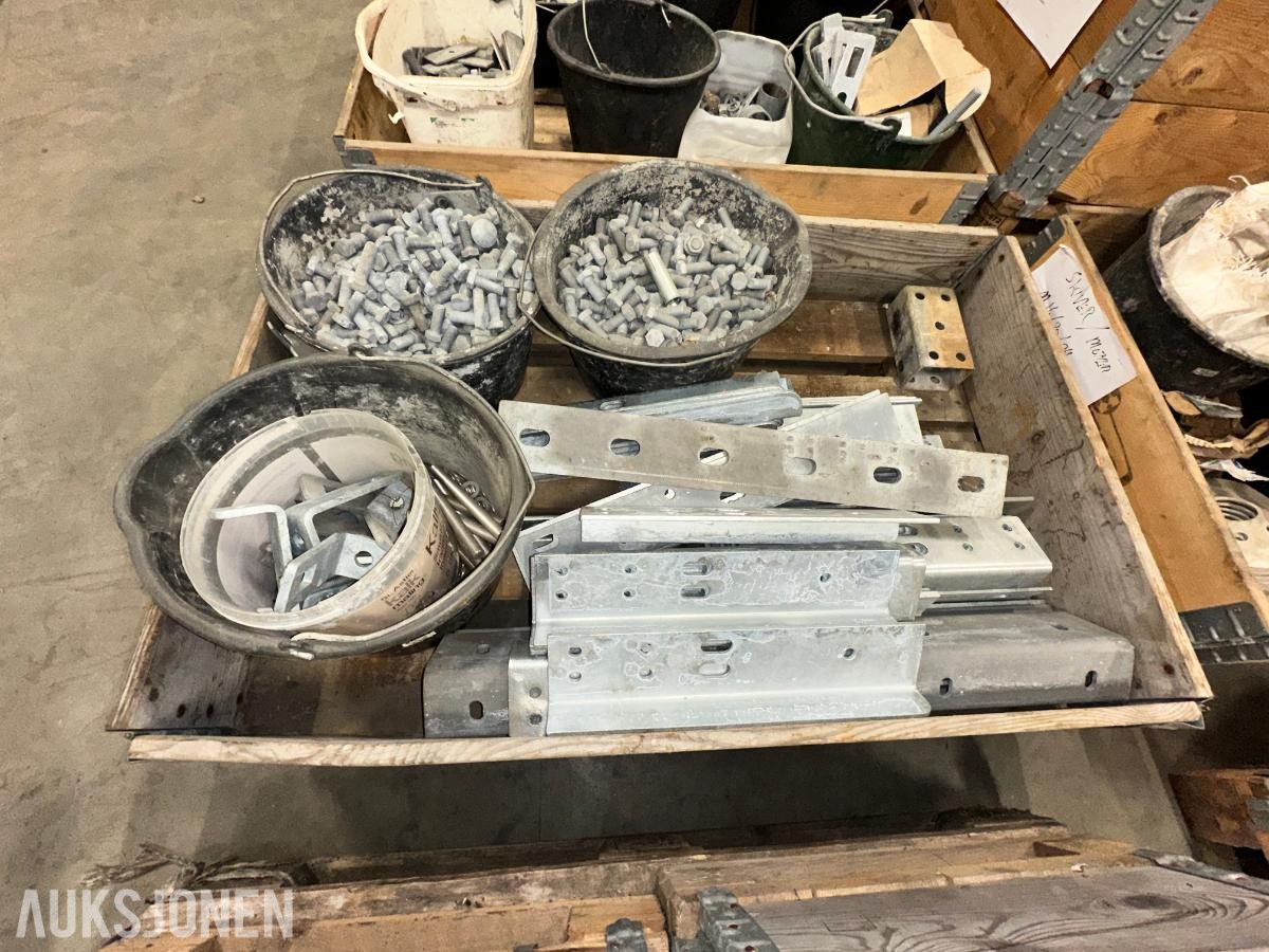 Autovern / stålrekkverk – komplett med festemateriell