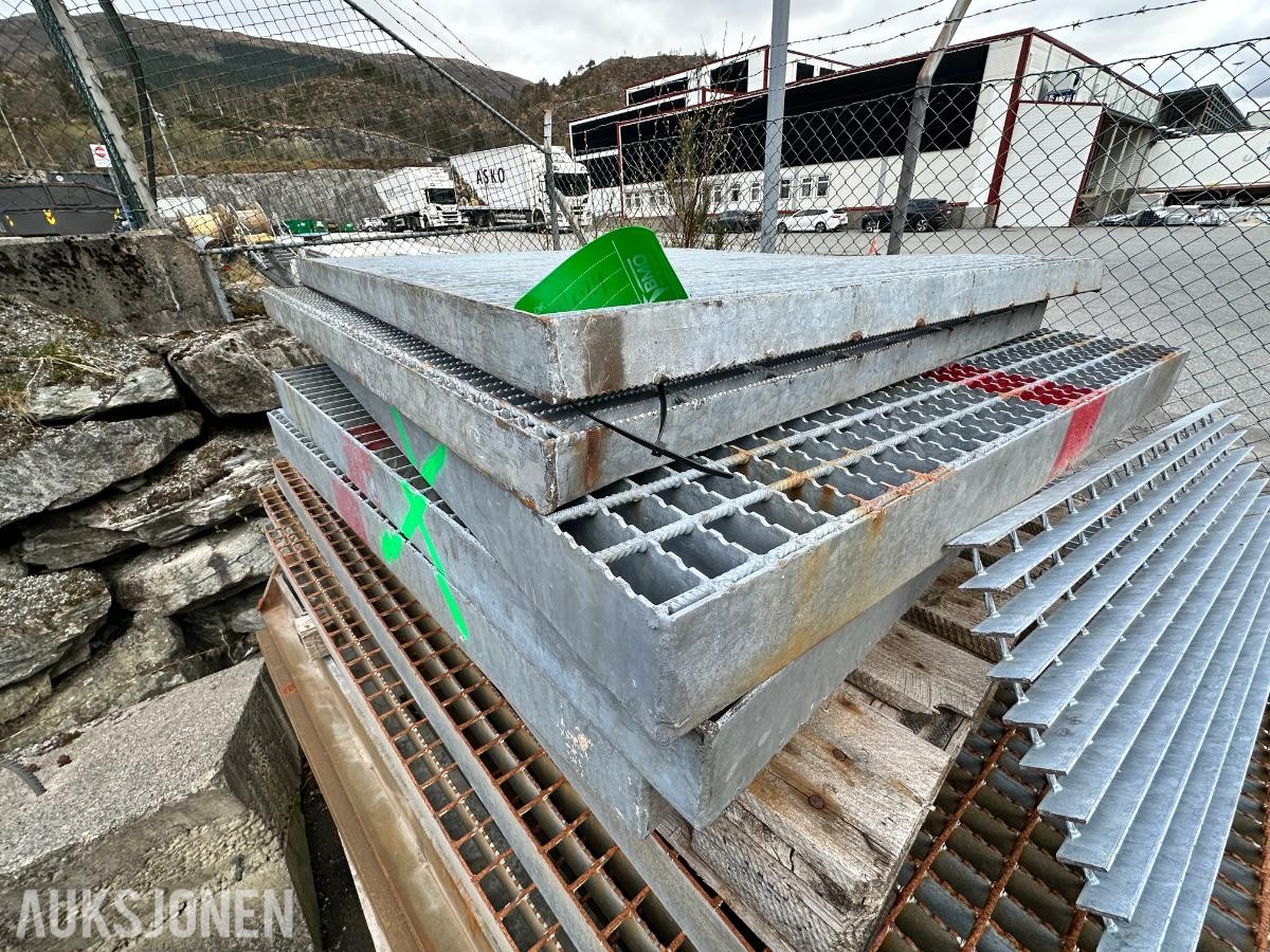 Galvaniserte rister Større parti