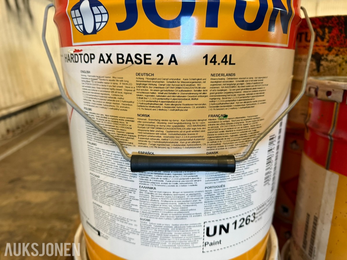 Pall med Jotun industrimaling – epoxy / topcoat / primer