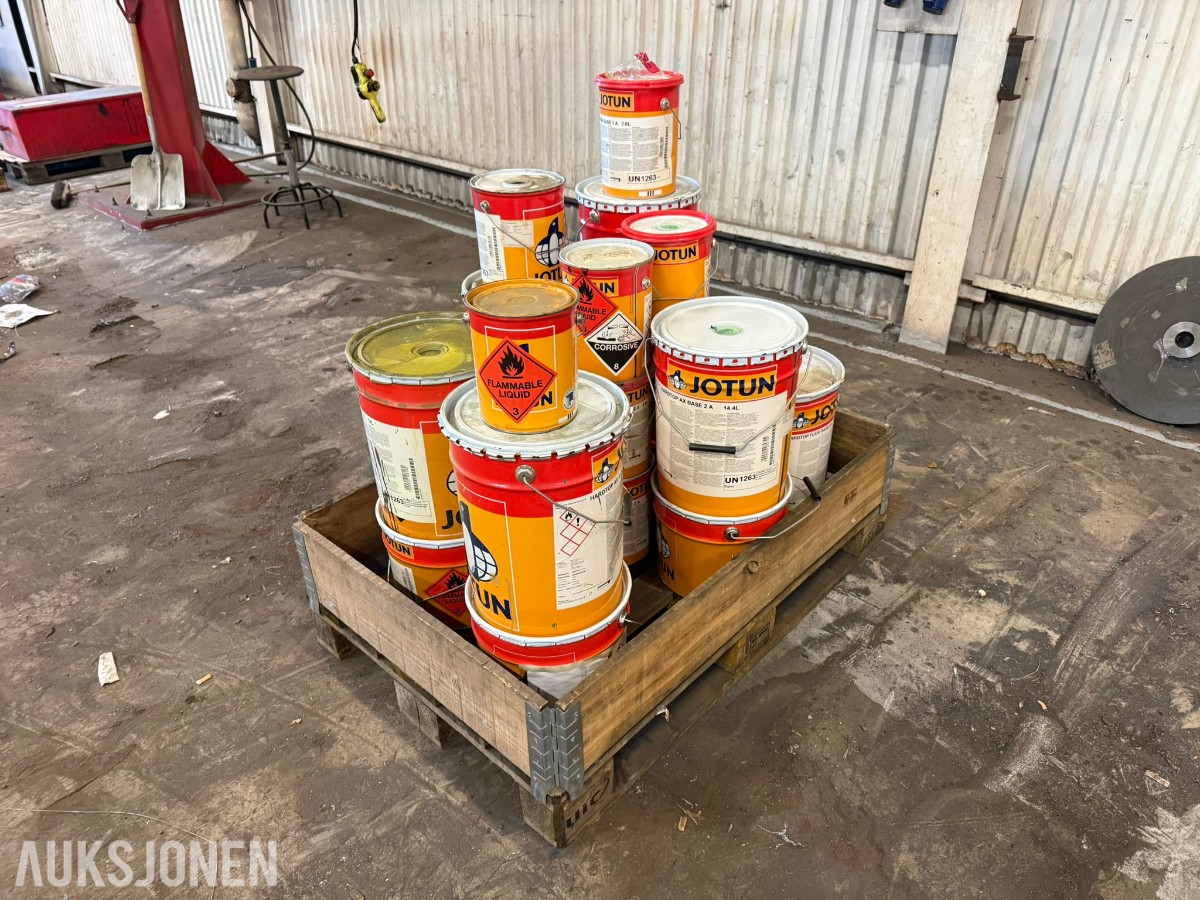 Pall med Jotun industrimaling – epoxy / topcoat / primer