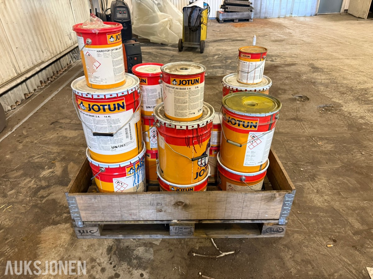 Pall med Jotun industrimaling – epoxy / topcoat / primer