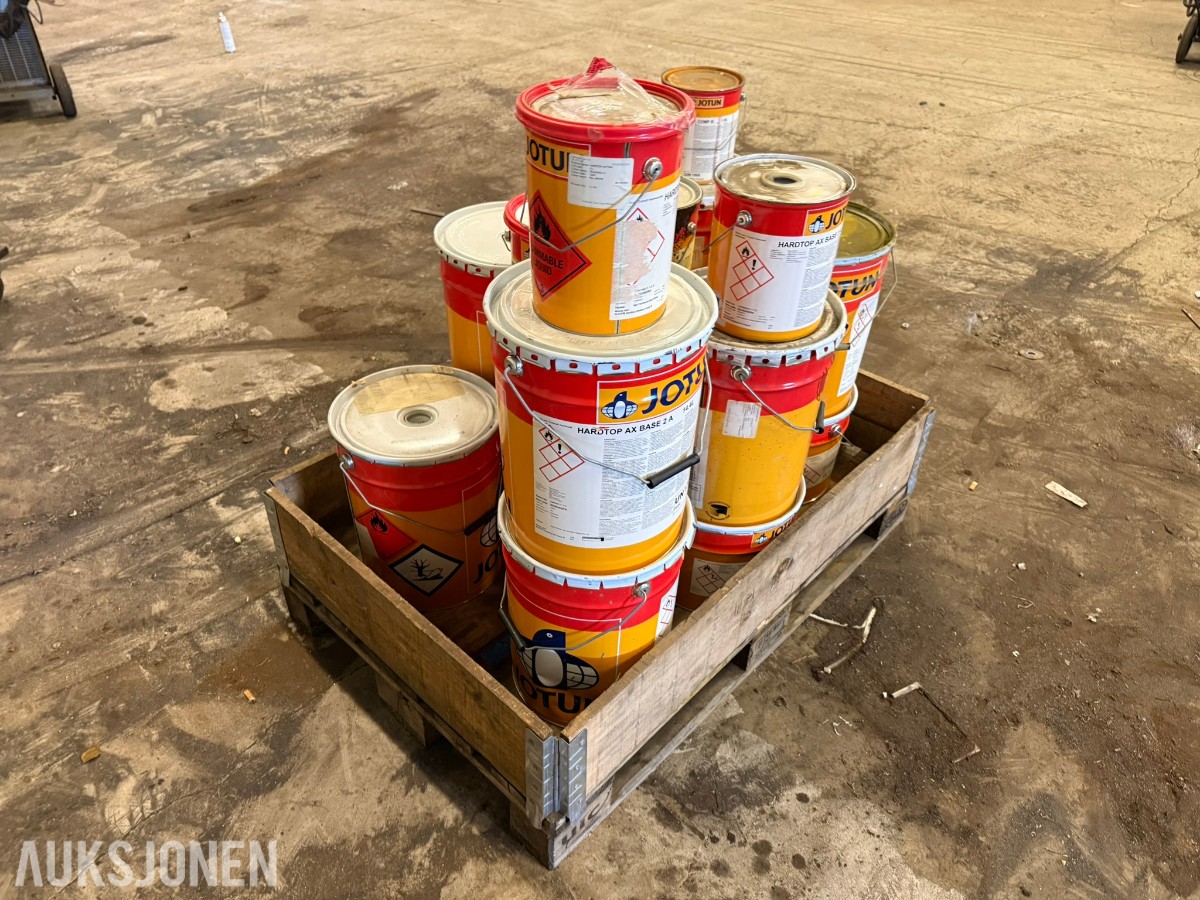 Pall med Jotun industrimaling – epoxy / topcoat / primer