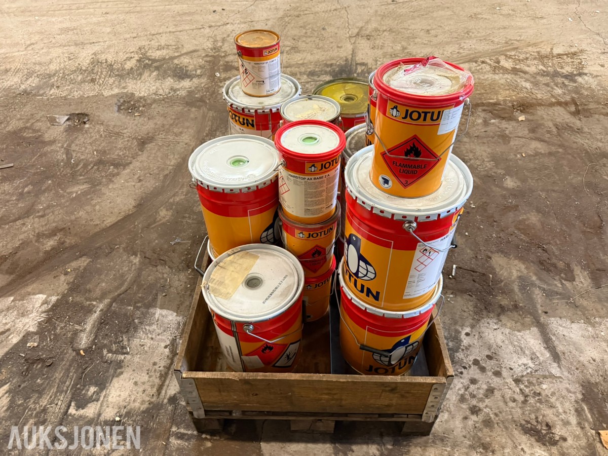Pall med Jotun industrimaling – epoxy / topcoat / primer