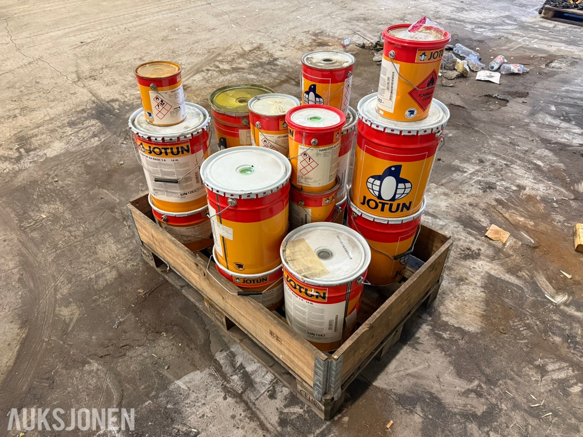 Pall med Jotun industrimaling – epoxy / topcoat / primer