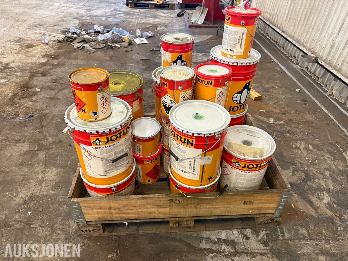 Pall med Jotun industrimaling – epoxy / topcoat / primer