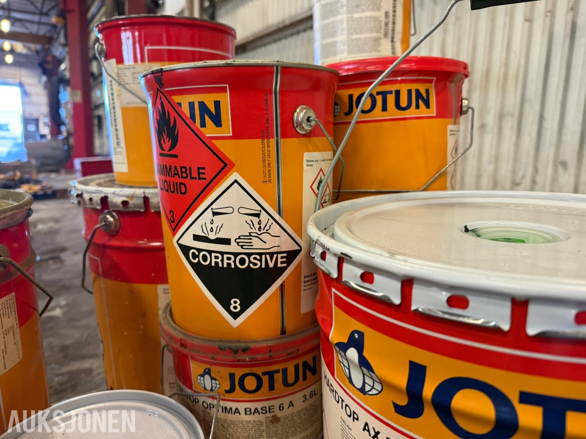 Pall med Jotun industrimaling – epoxy / topcoat / primer