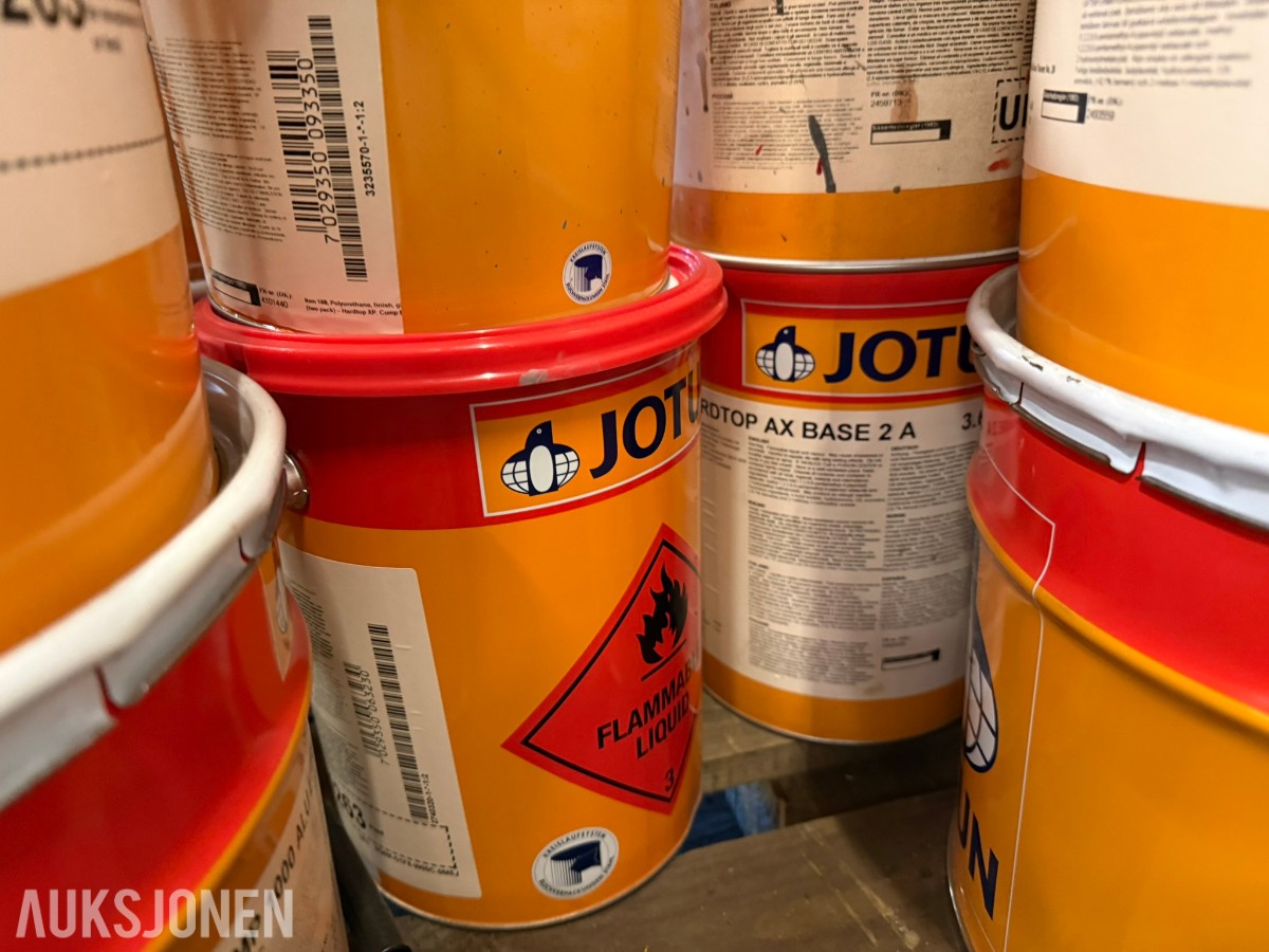 Pall med Jotun industrimaling – epoxy / topcoat / primer