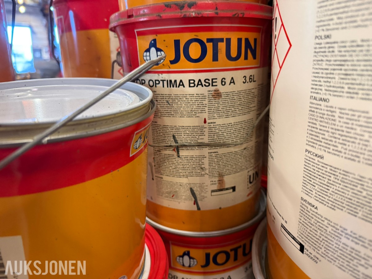 Pall med Jotun industrimaling – epoxy / topcoat / primer