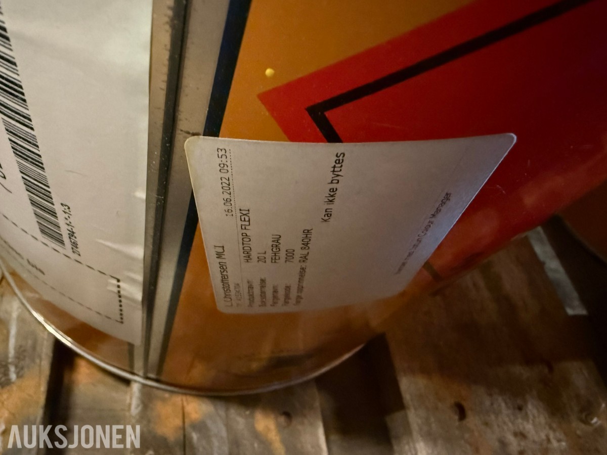 Pall med Jotun industrimaling – epoxy / topcoat / primer