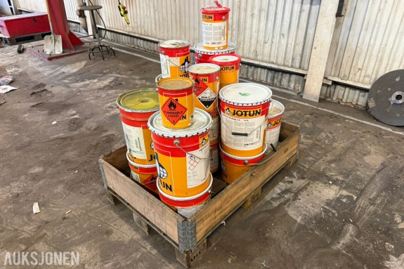 Pall med Jotun industrimaling – epoxy / topcoat / primer