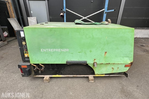 2009 Kaeser M64 kompressor m/generator Rep objekt, 2528 timer