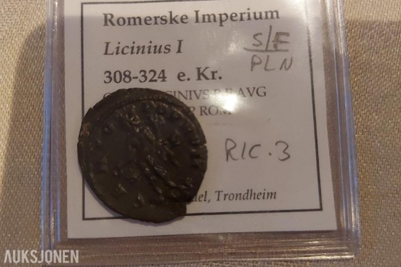 Romersk mynt 308-324 e.Kr -  Keiser Licinius I