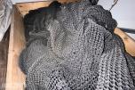 Skytenot i nylon – brukt – lagret i pall