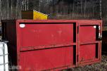 Stålcontainer / tankcontainer med pumpe – reparasjonsobjekt