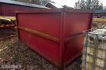 Stålcontainer / tankcontainer med pumpe – reparasjonsobjekt