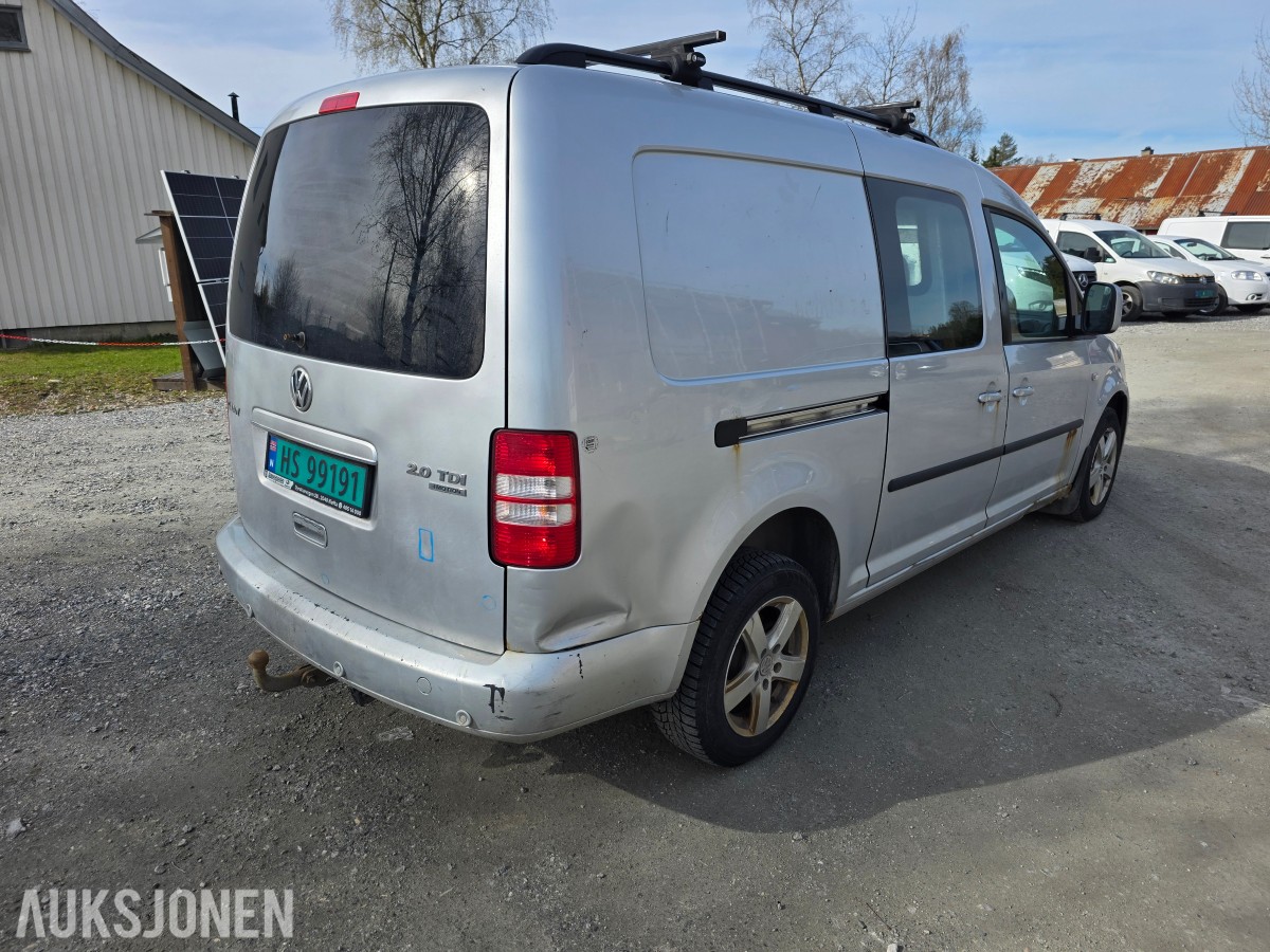 2011 Volkswagen Caddy 2.0-110 D 4MOTION rep-objekt/delebil