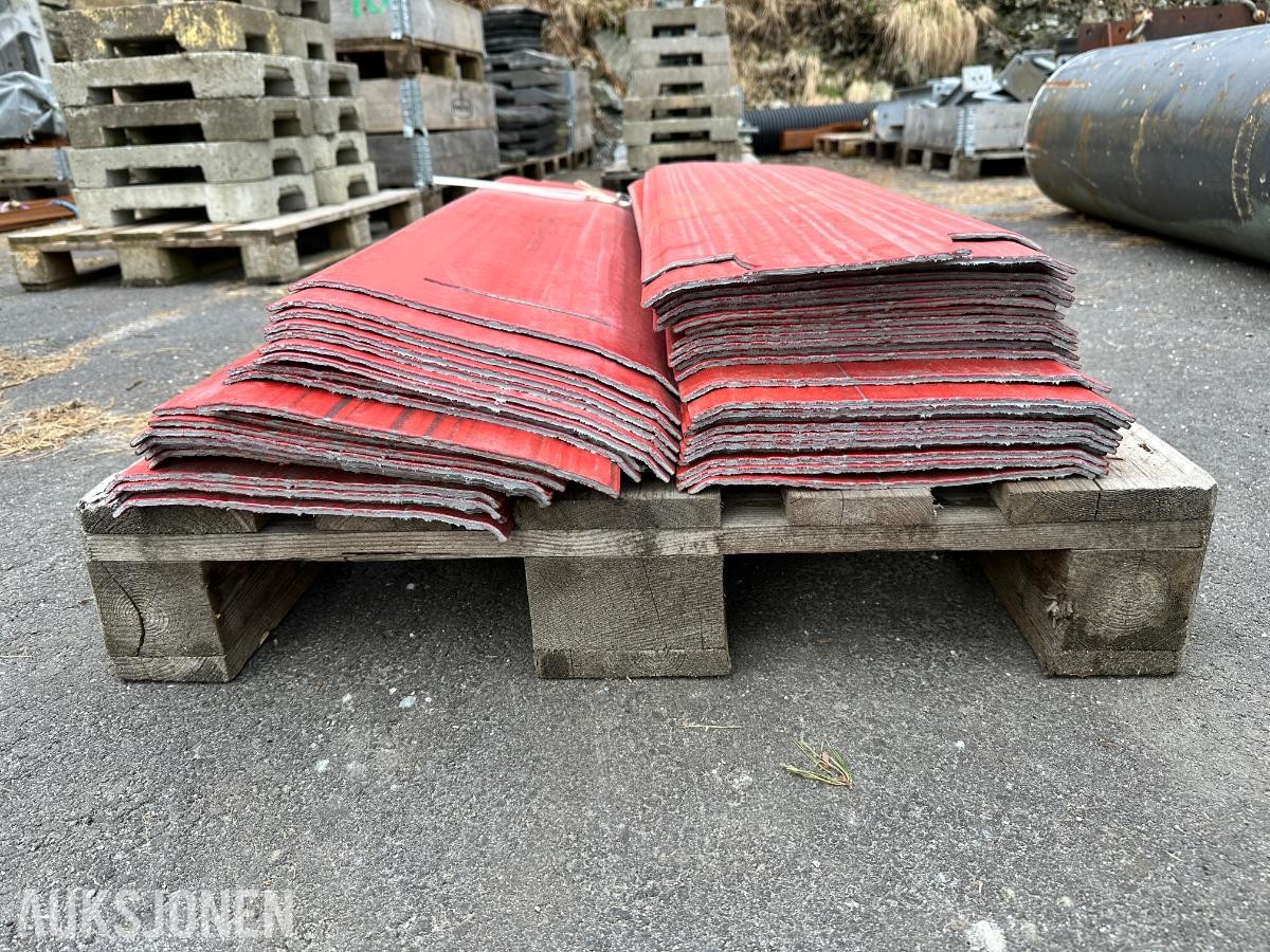 Kabelbeskyttelse / kabelplater – Industriplast – parti selges