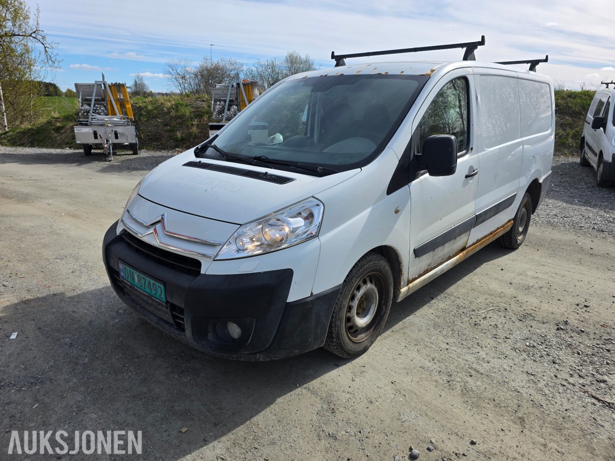 2012 Citroen Jumpy 2.0-128 D rep-objekt/delebil ikke EU-godkjent