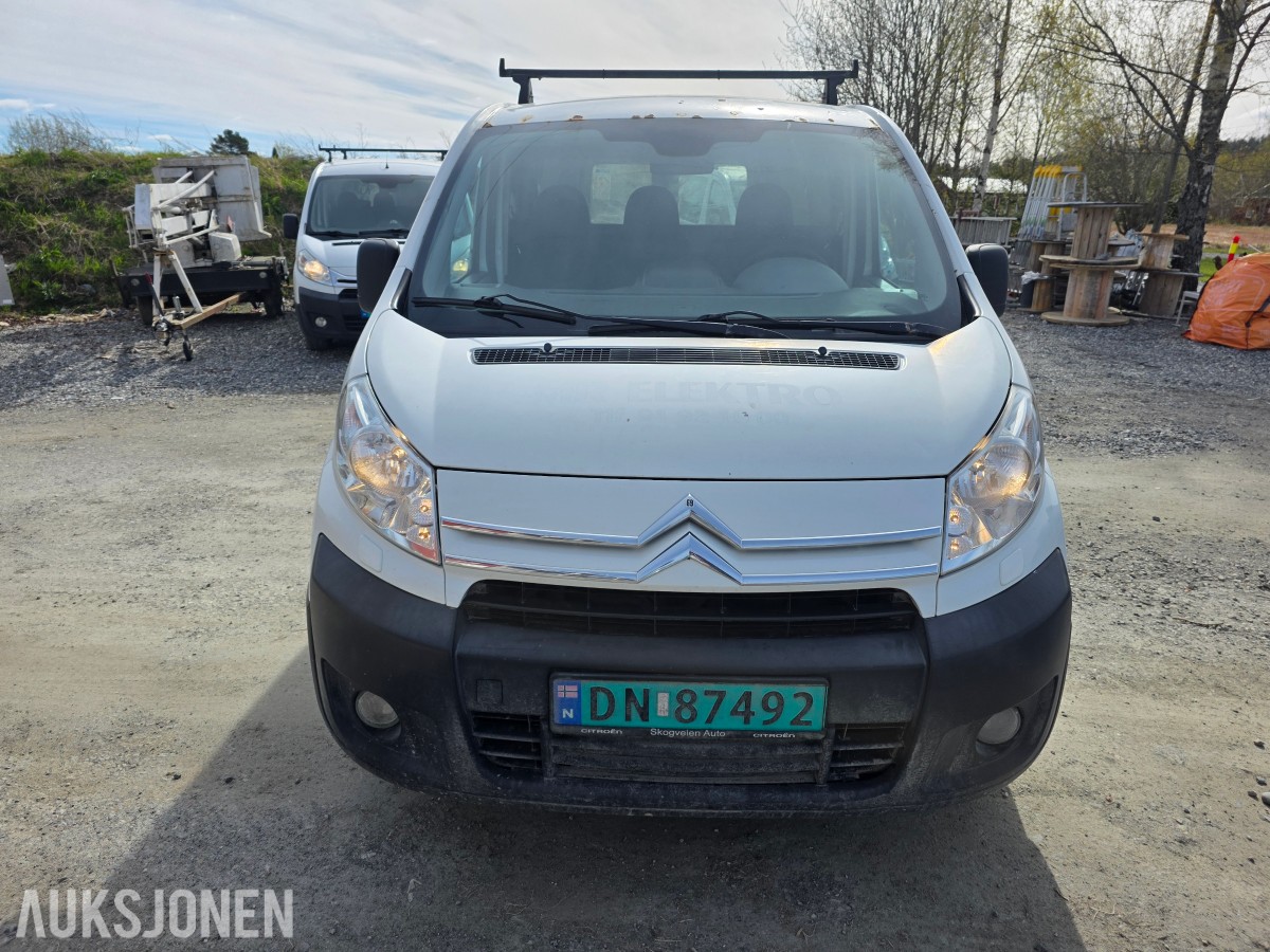 2012 Citroen Jumpy 2.0-128 D rep-objekt/delebil ikke EU-godkjent