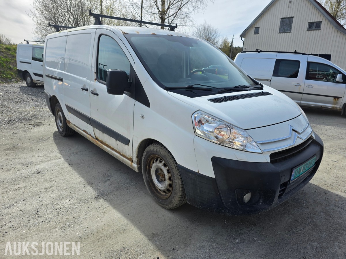 2012 Citroen Jumpy 2.0-128 D rep-objekt/delebil ikke EU-godkjent