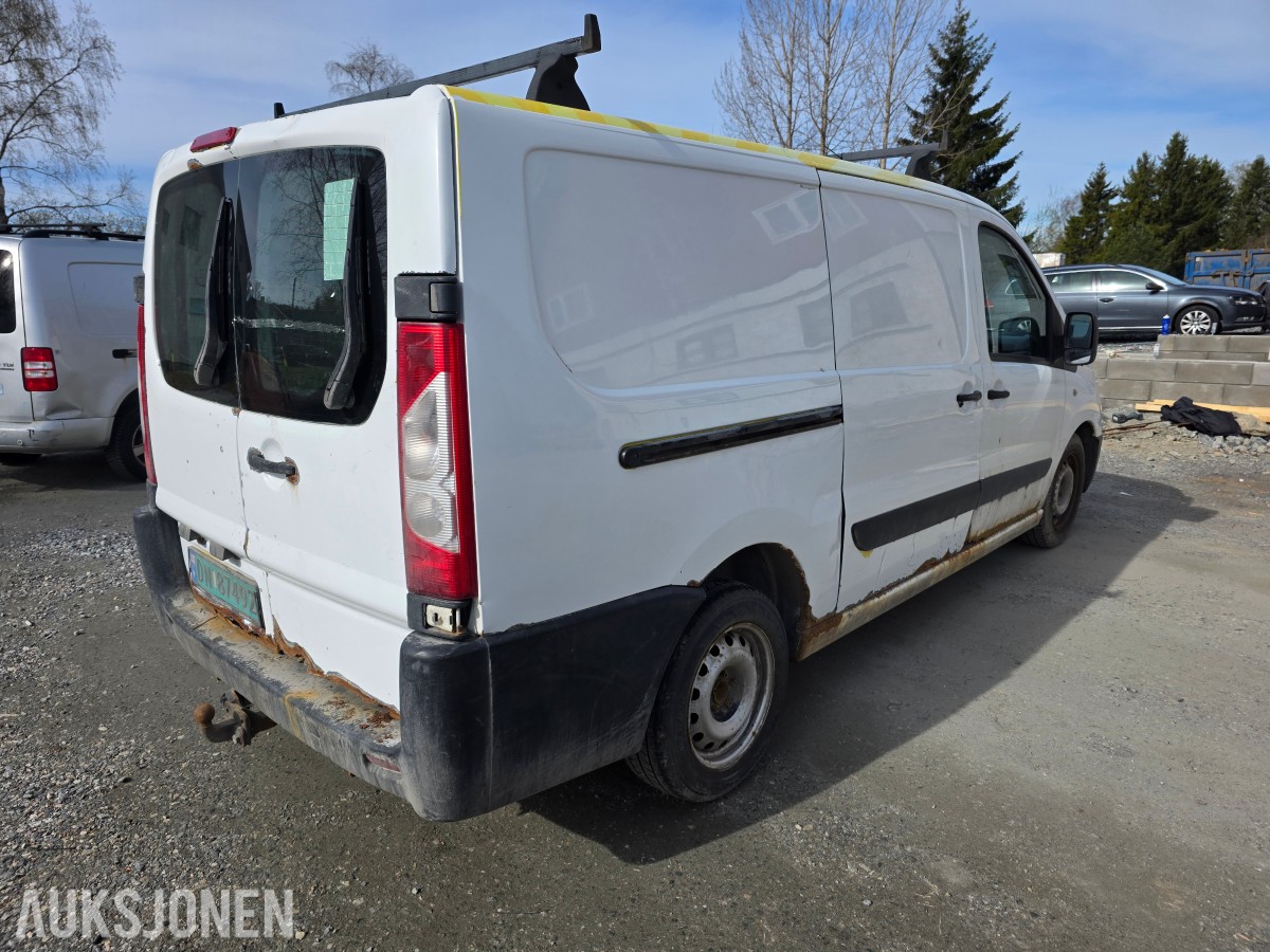 2012 Citroen Jumpy 2.0-128 D rep-objekt/delebil ikke EU-godkjent