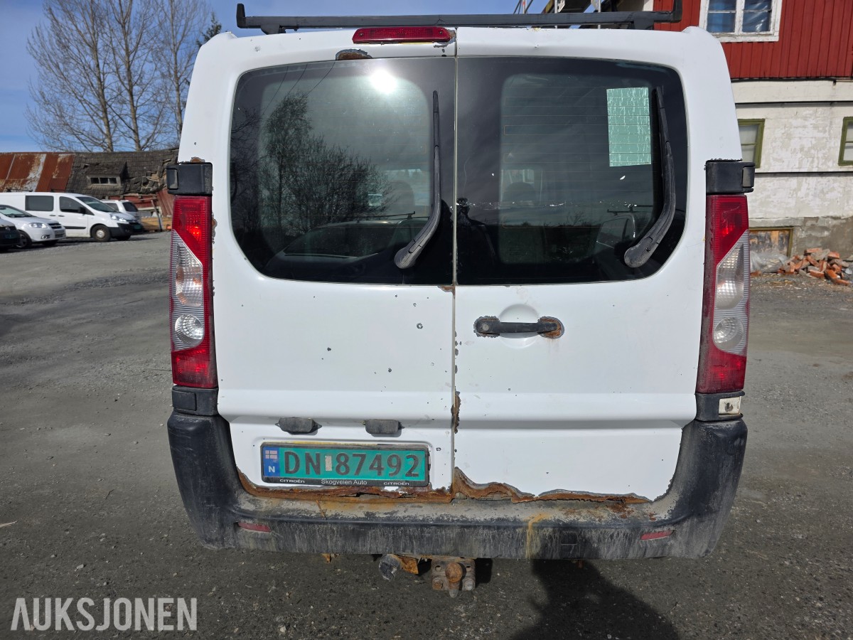 2012 Citroen Jumpy 2.0-128 D rep-objekt/delebil ikke EU-godkjent
