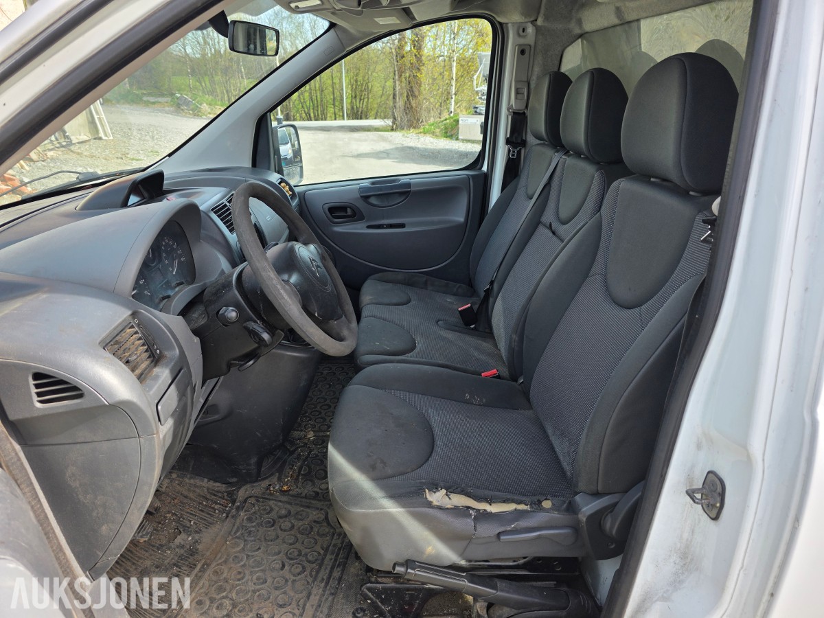 2012 Citroen Jumpy 2.0-128 D rep-objekt/delebil ikke EU-godkjent