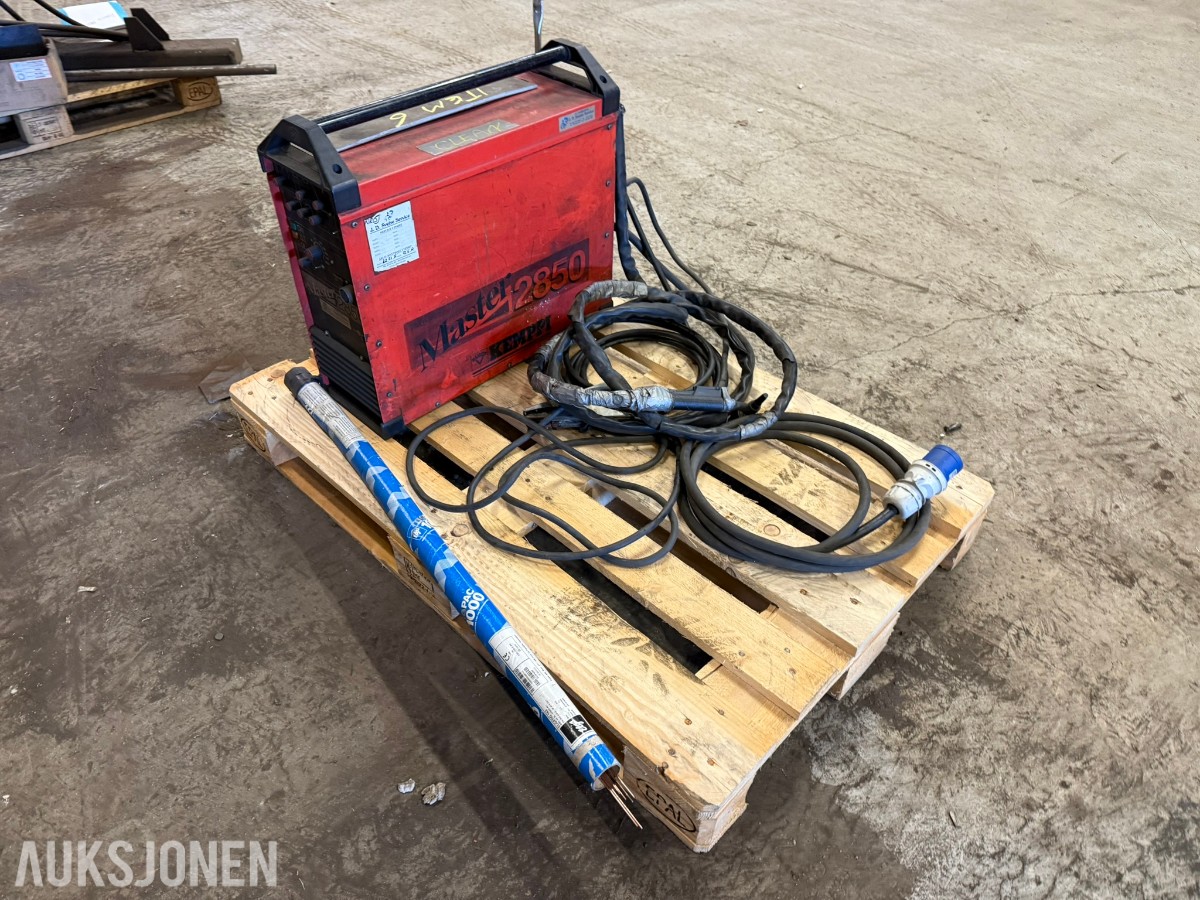 Kemppi MasterTig 2850 TIG Sveiseapparat – proff maskin for rustfritt/stål