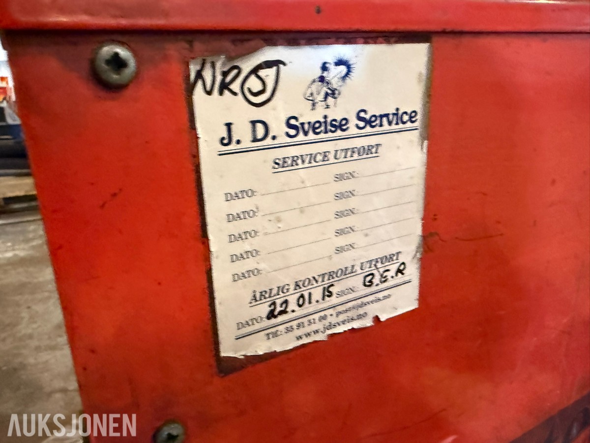 Kemppi MasterTig 2850 TIG Sveiseapparat – proff maskin for rustfritt/stål