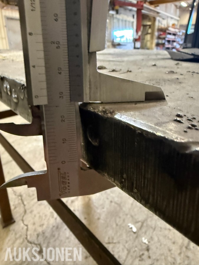 Kraftig Sveisebord 30mm 700x1100x900
