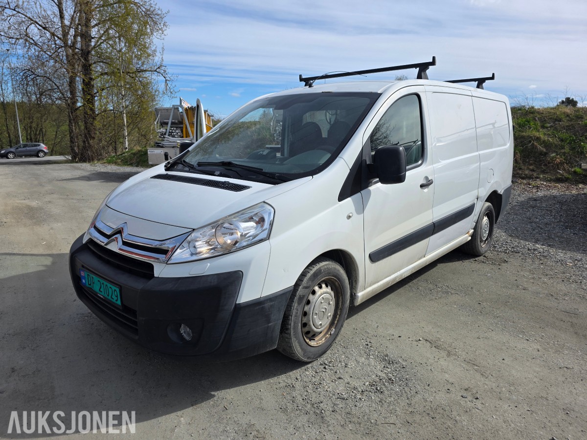2013 Citroen Jumpy 2.0-128 D rep-objekt /delebil
