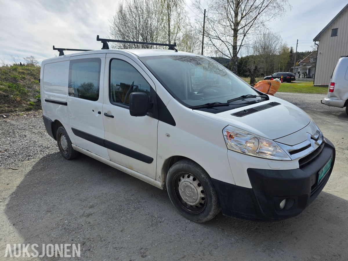 2013 Citroen Jumpy 2.0-128 D rep-objekt /delebil