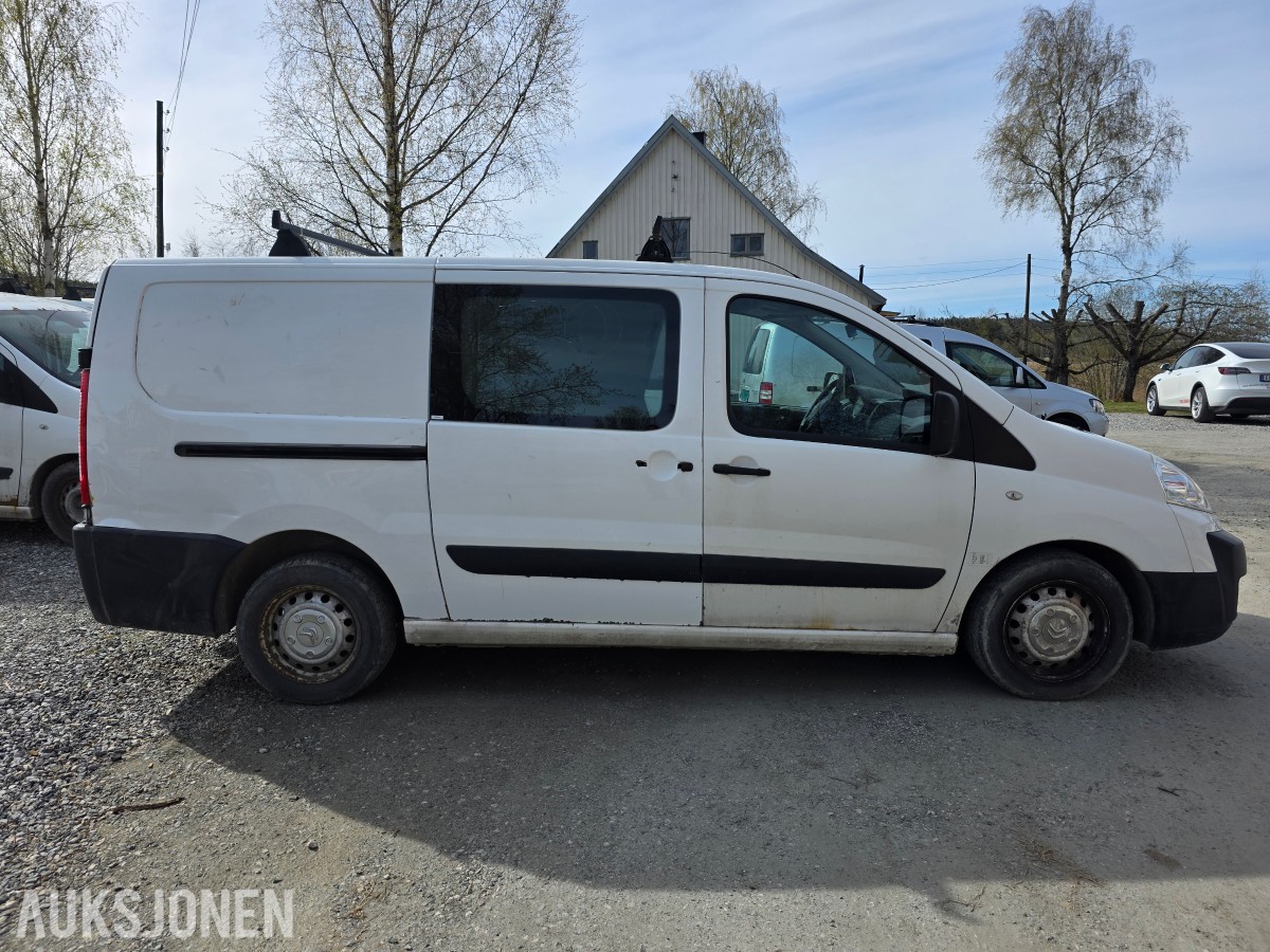 2013 Citroen Jumpy 2.0-128 D rep-objekt /delebil