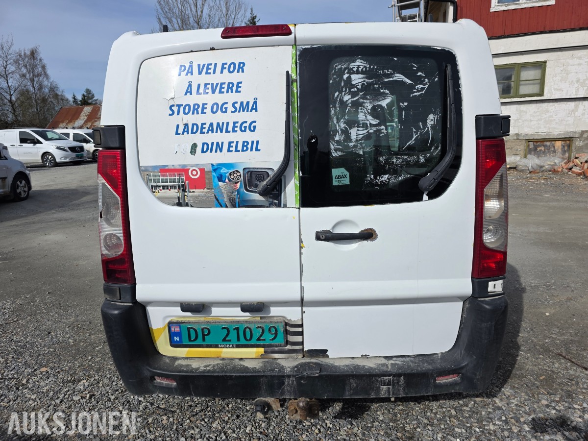 2013 Citroen Jumpy 2.0-128 D rep-objekt /delebil