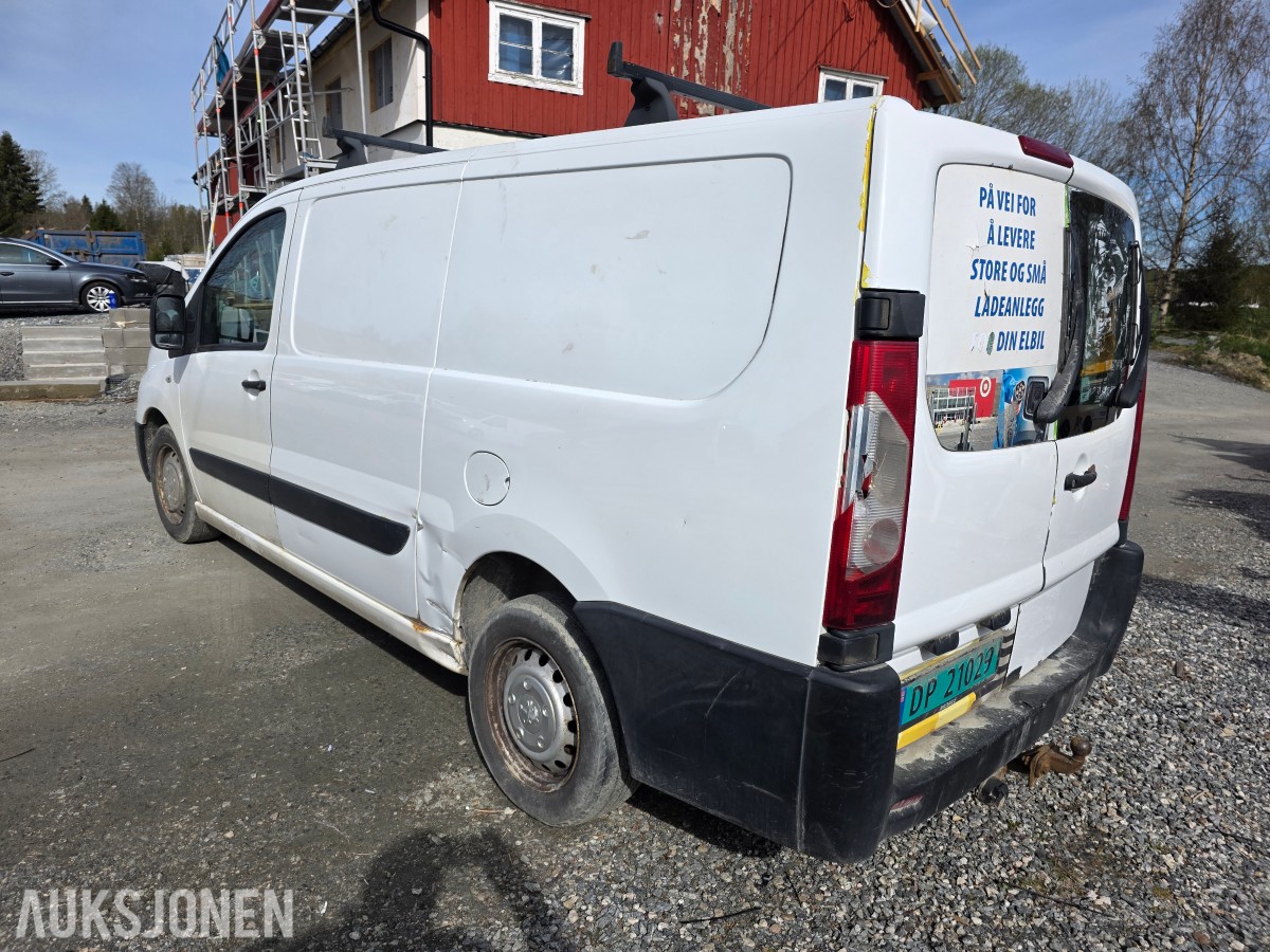 2013 Citroen Jumpy 2.0-128 D rep-objekt /delebil