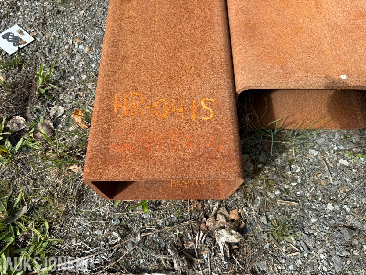 Stålreol med grove konstruksjonsprofiler – 12 m lengder / HYBOX 400x200x10 / S355