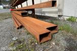Stålreol med grove konstruksjonsprofiler – 12 m lengder / HYBOX 400x200x10 / S355