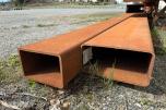 Stålreol med grove konstruksjonsprofiler – 12 m lengder / HYBOX 400x200x10 / S355