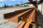Stålreol med grove konstruksjonsprofiler – 12 m lengder / HYBOX 400x200x10 / S355